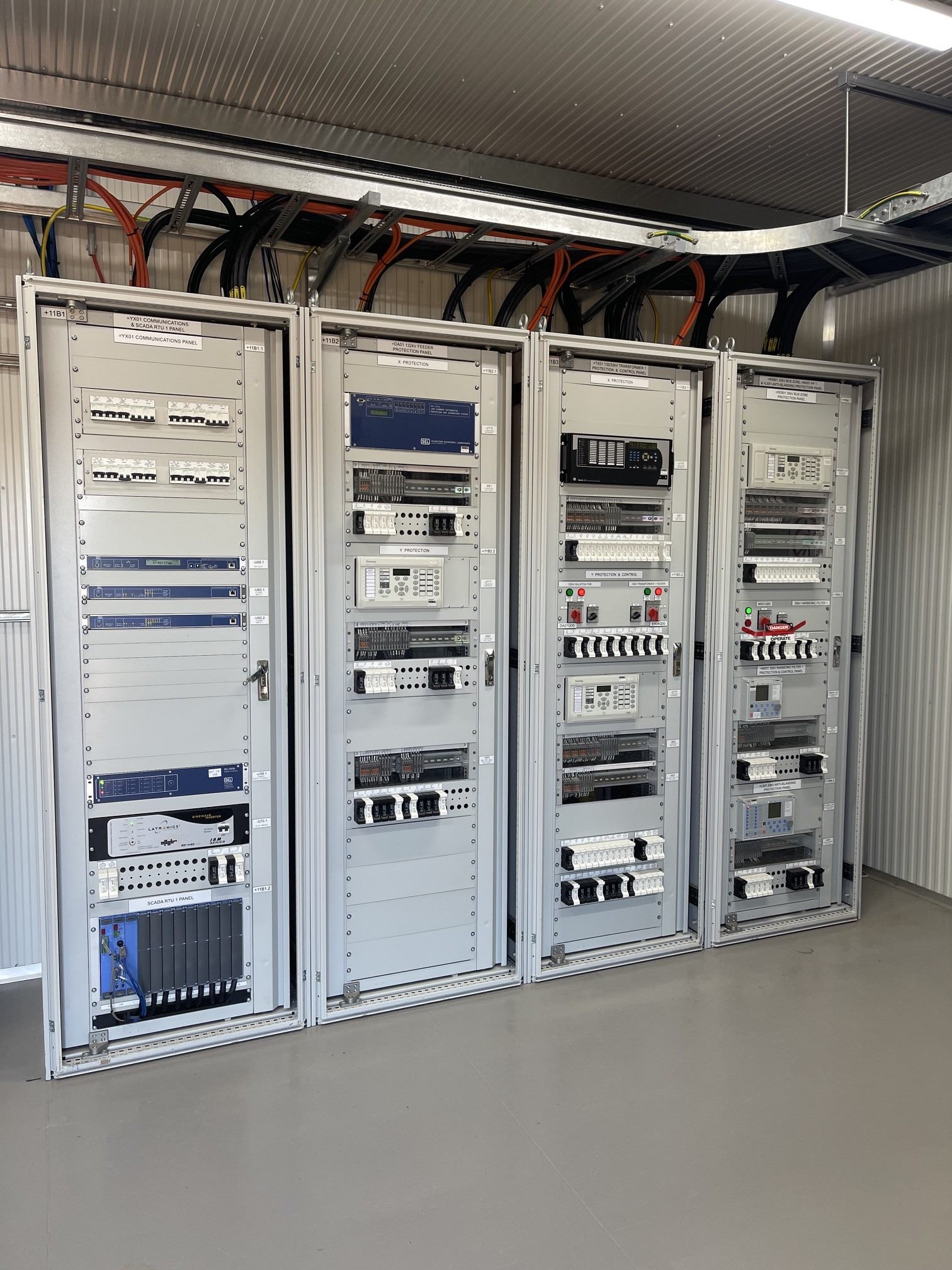 Hv Protection Panel DCCOM | Power & Renewable Energy Commissioning Specialists